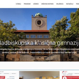 Uz 100. rođendan Nadbiskupske klasične gimnazije na Šalati u Zagrebu